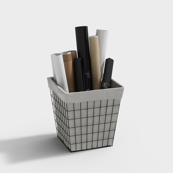 Creative Storage Basket 3D model