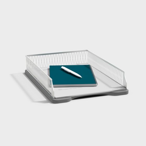Sleek Desk Organizer 3D model