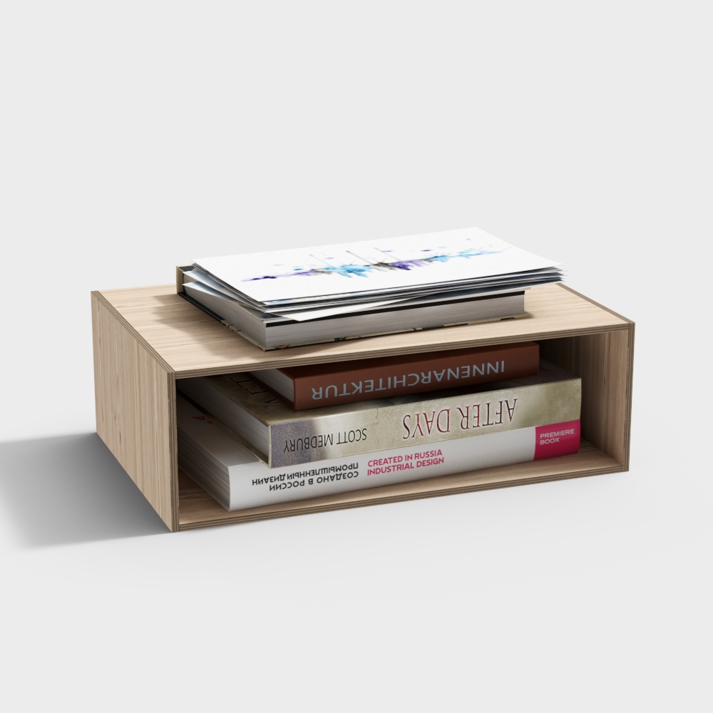 Caja de almacenamiento de oficina moderna