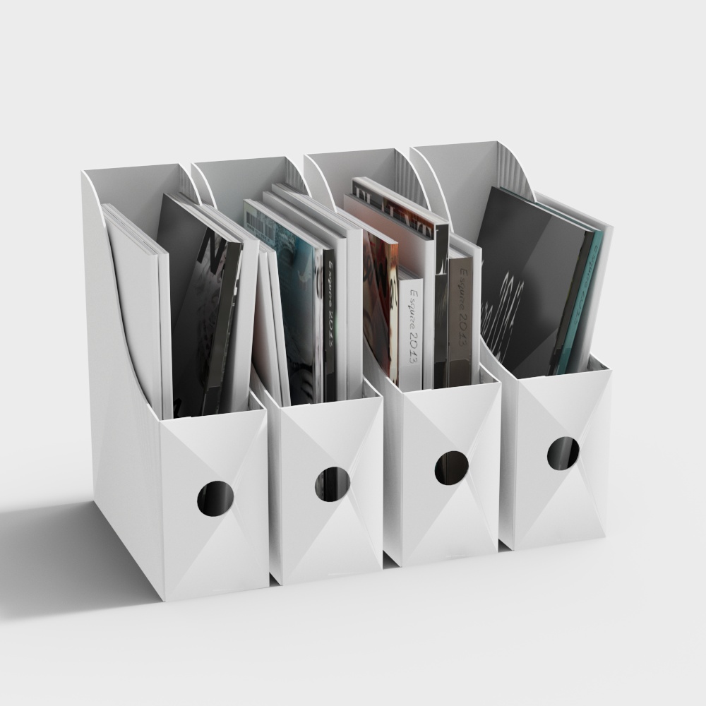 Modern office storage box