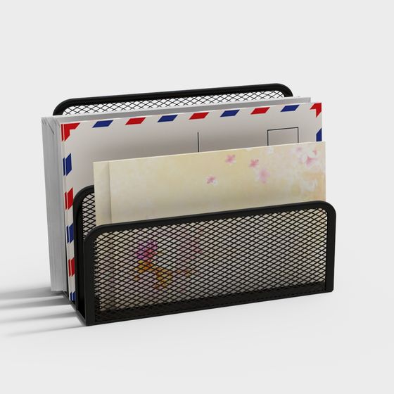 Stylish Email Organizer 3D model for Modern Design