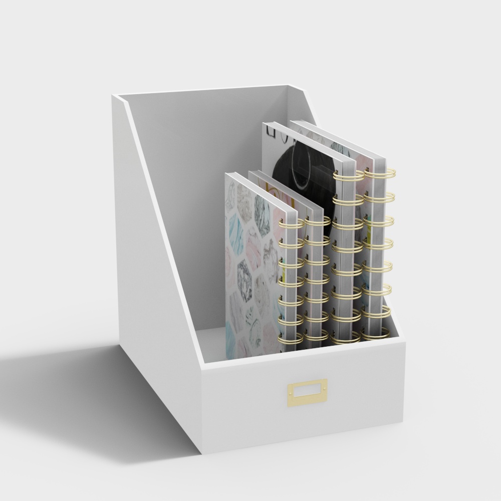 Boîte de rangement de bureau moderne