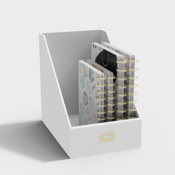 Boîte de rangement de bureau moderne