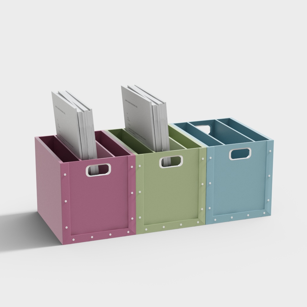 Multifunctional Storage Box 3D Model