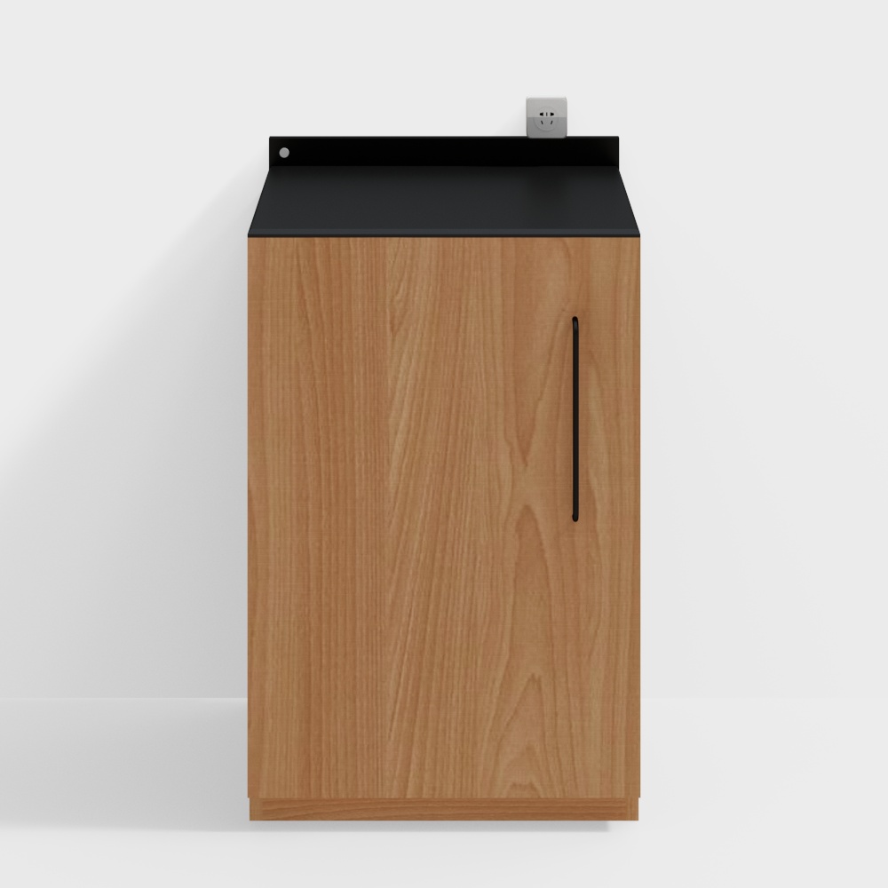 Two Black Furniture as a piggy bank, C drinking water Cabinet cherry wood
