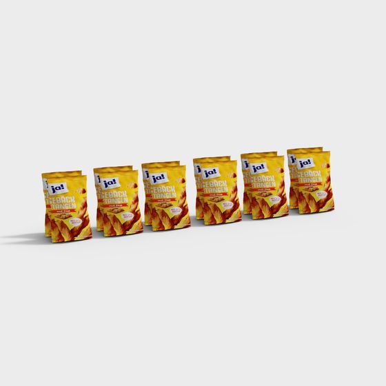 Realistic Bread Roll Packaging 3D model