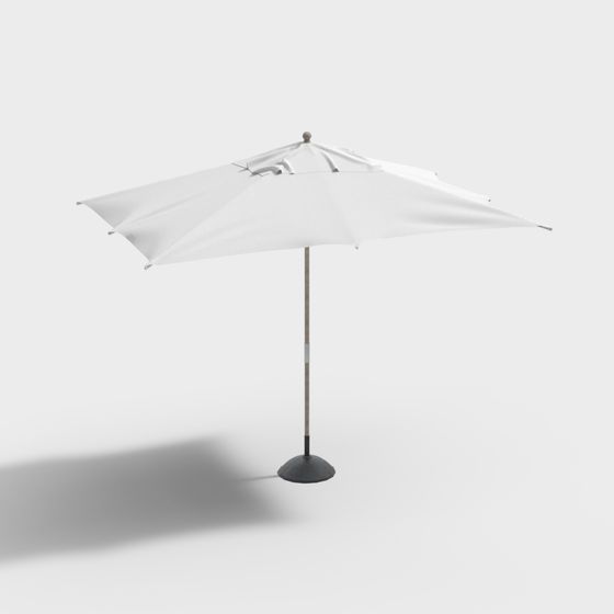 Elegant Outdoor Umbrella 3D model
