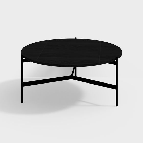 Polygon Table 3d Elegant Low-Polygon Round Table 3D model for Creative Projects