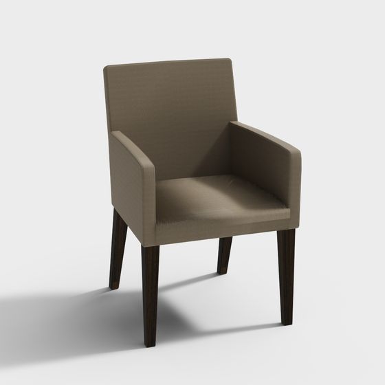 Urban Leisure Chair 3D model for Modern Spaces