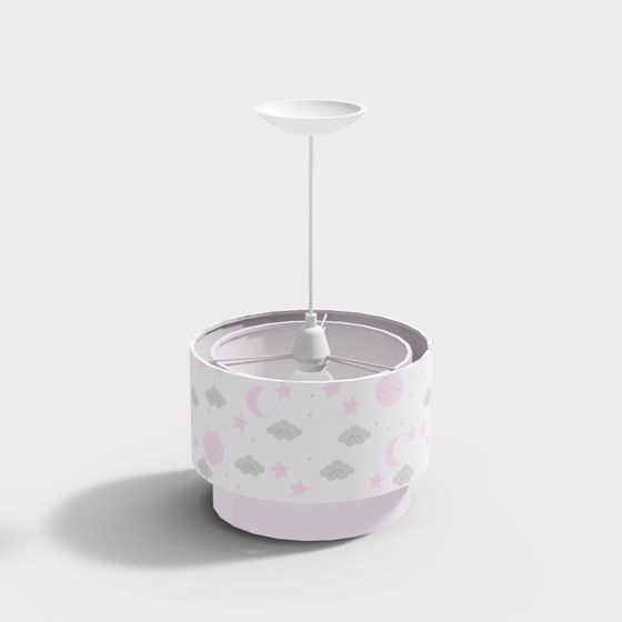 Dreamy Night Sky 3D Model Lamp Design