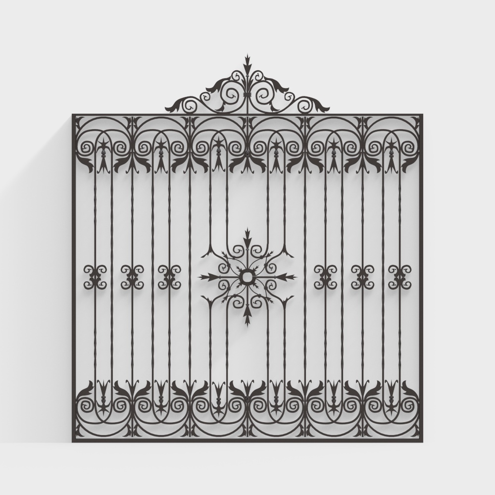 Portail en Fer Villa