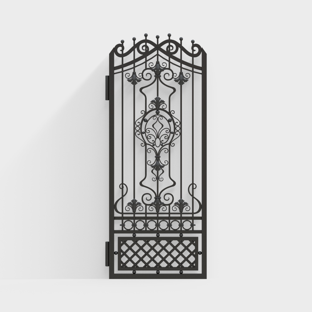 Villa iron gate
