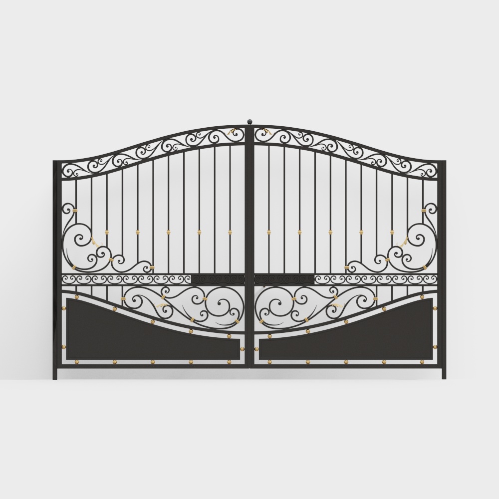 Villa iron gate
