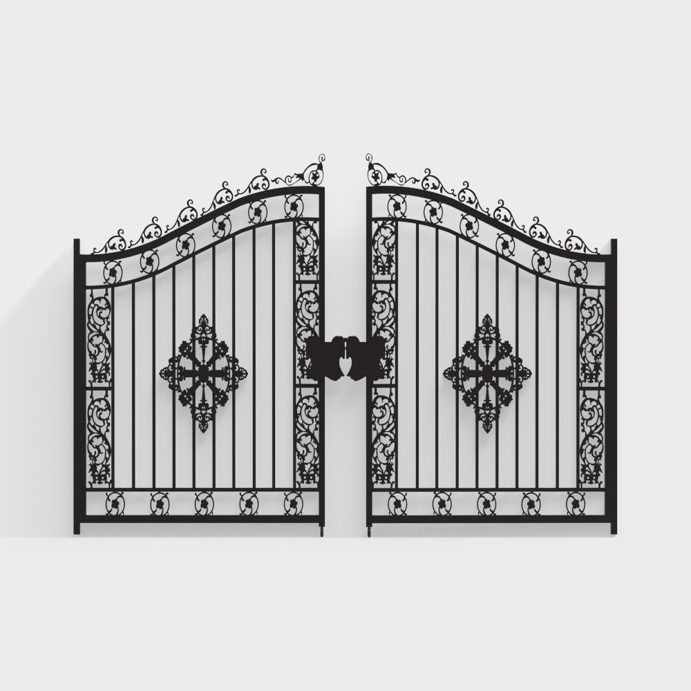 Portail en Fer Villa