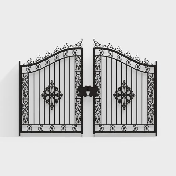 Portail en Fer Villa