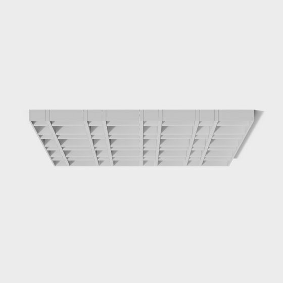 Unique Geometric Ceiling 3D model