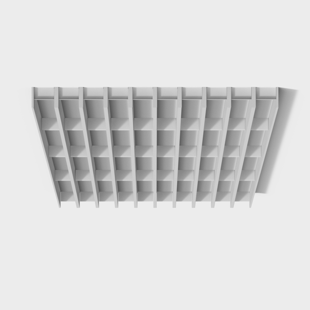 Suspended Ceilings 3D Model Modern Feel