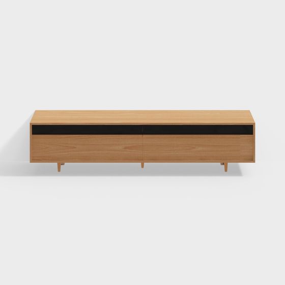 Modern Minimalist TV Cabinet 3D model