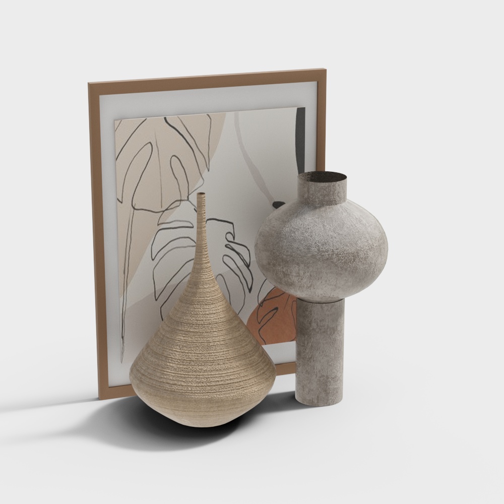 현대 장식 품목