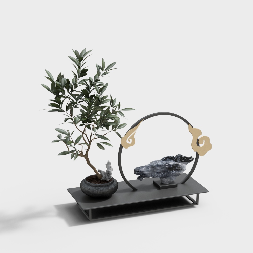 Vật phẩm trang trí kiểu Trung Hoa mới