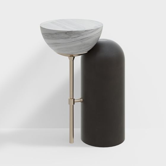 Urban Corner Side Table 3D model