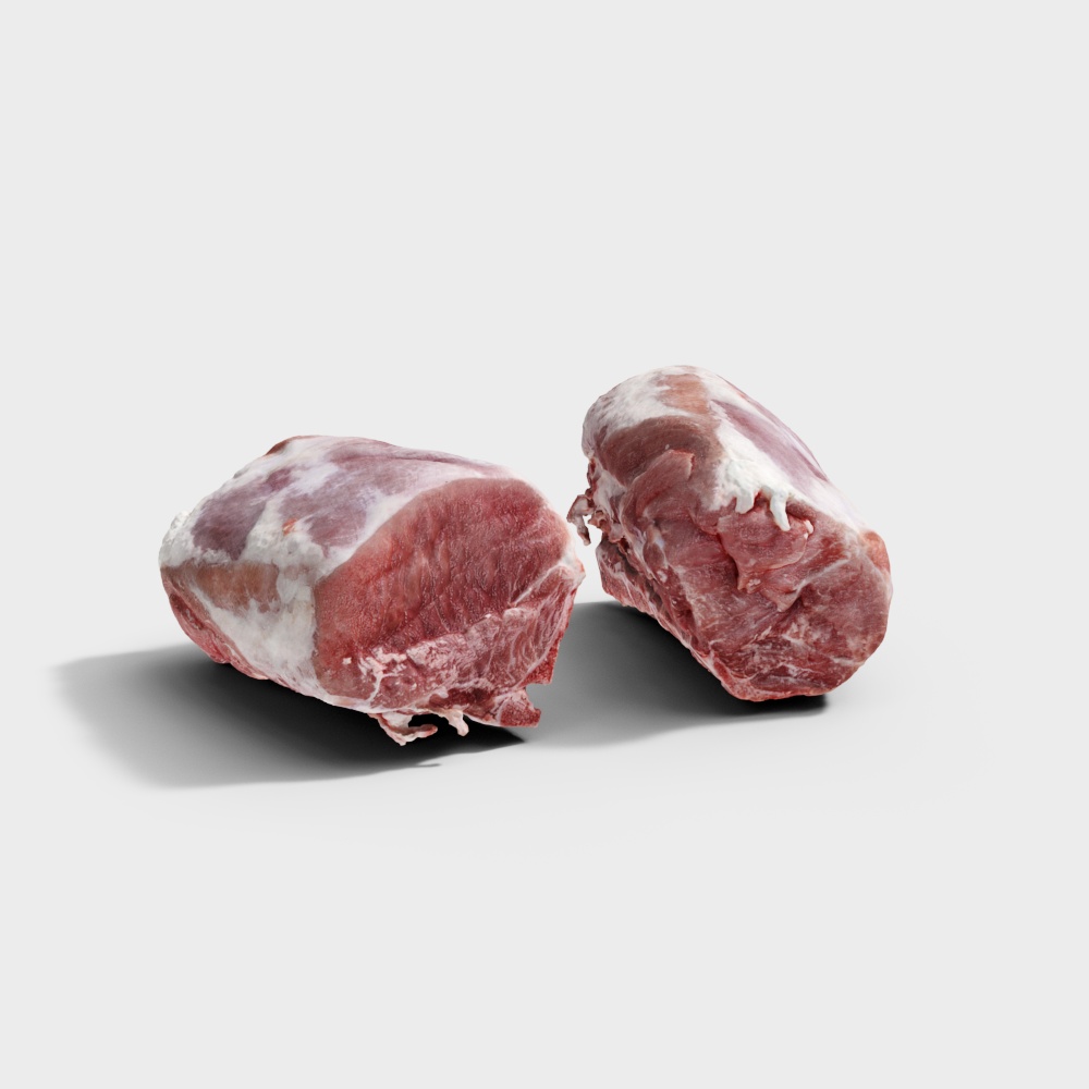 Carne magra fresca fría de supermercado