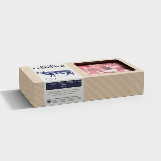 Blue Goose Organic Beef 3D model