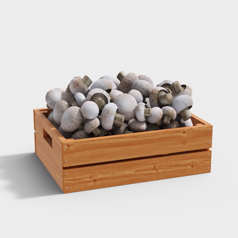 Supermarket vegetables mushrooms