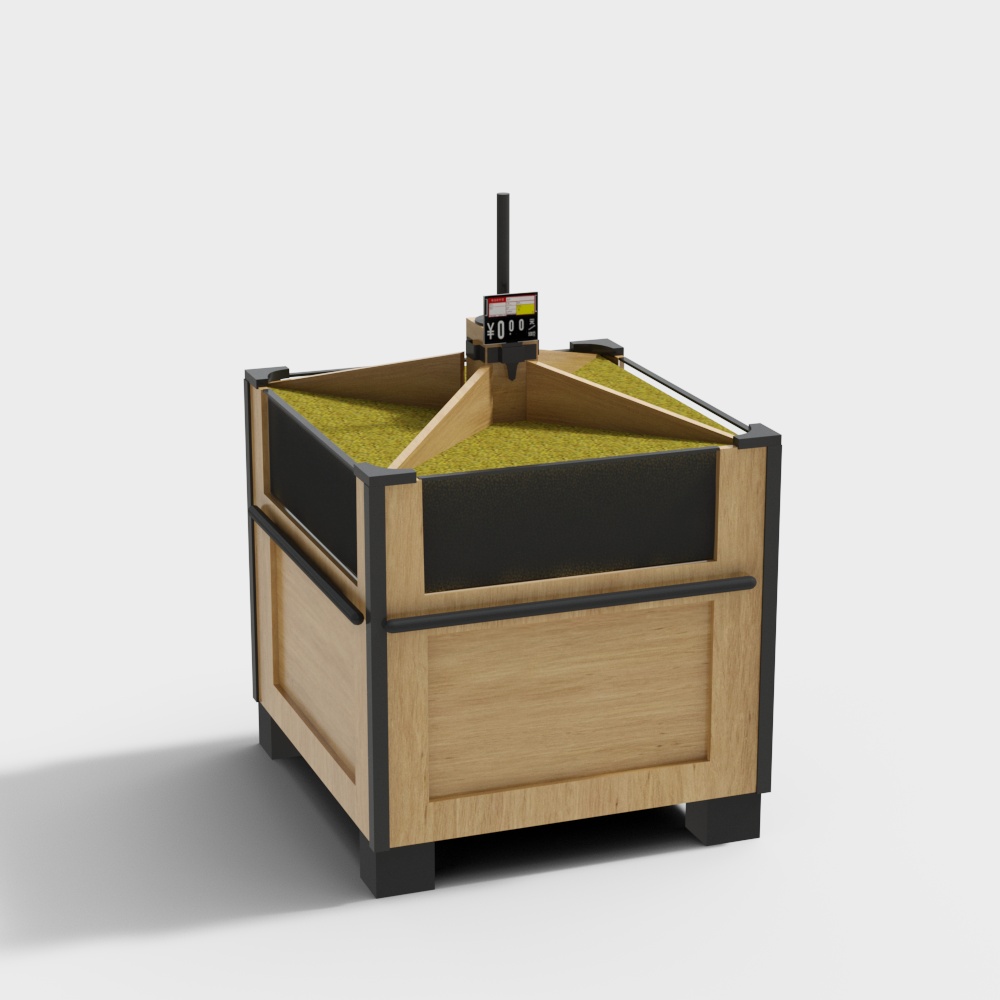 Urban Trash Bin 3D Model Design