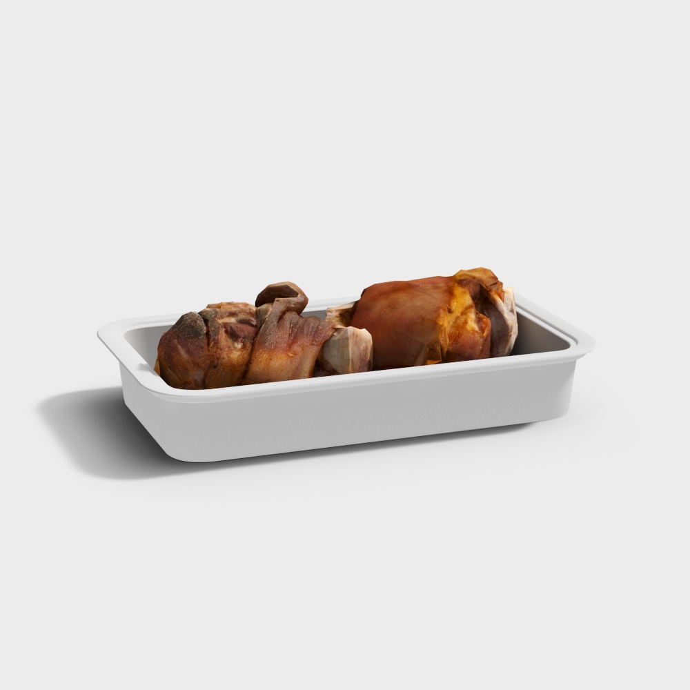 Supermarket cooked meat semi-finished products