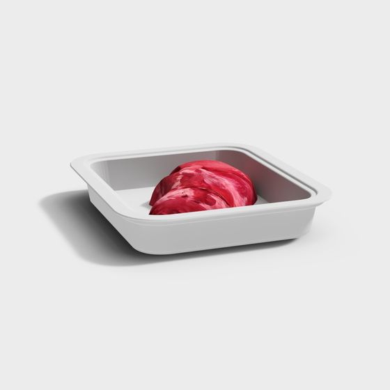 Frozen Dessert Container 3D model for Culinary Projects