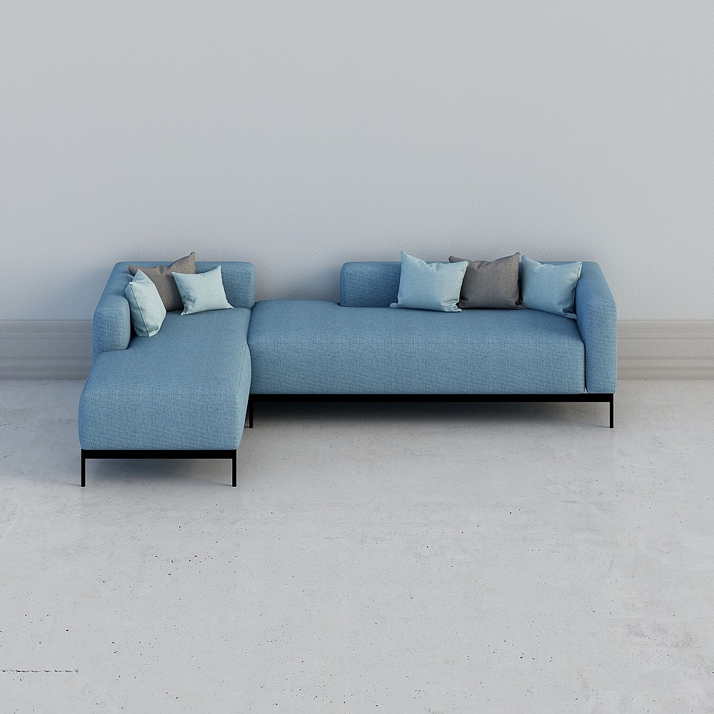 B+MEUBLE - CANAPÉ D'ANGLE - LIT B