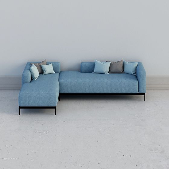 B+MEUBLE - CANAPÉ D'ANGLE - LIT B