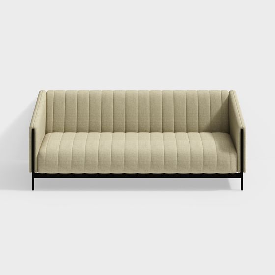 Urban Comfort 3D model Sofa for Modern Spaces