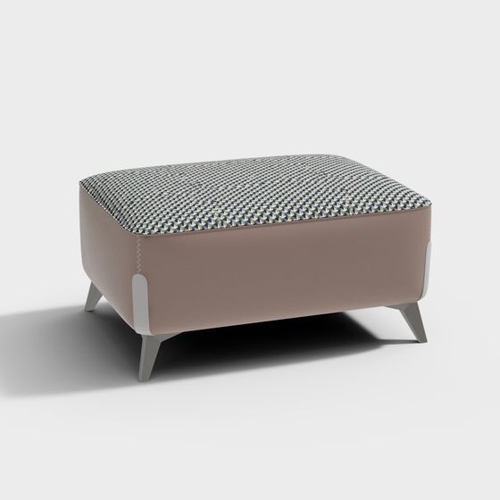 Urban Comfort Ottoman 3D model