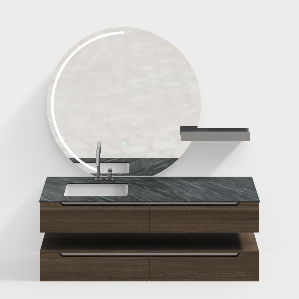 Armario de baño Rongs-Combinación de armario de baño