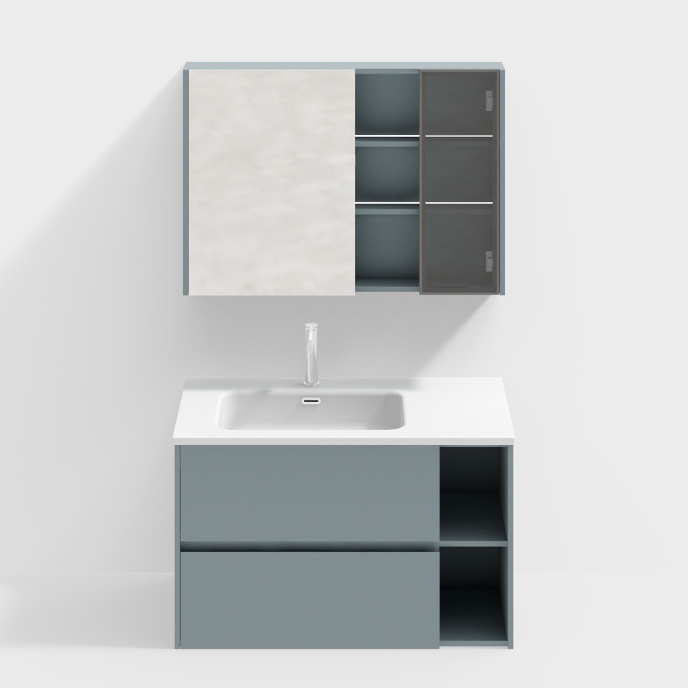 Rongs-Bathroom cabinet Combination bathroom cabinet