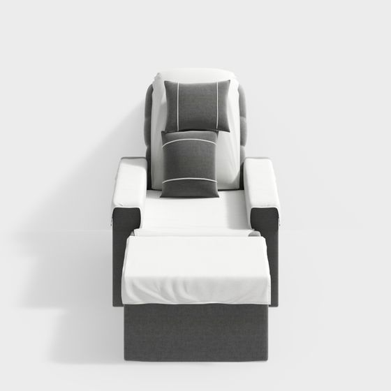 Urban Leisure Lounge Chair 3D model for Modern Spaces