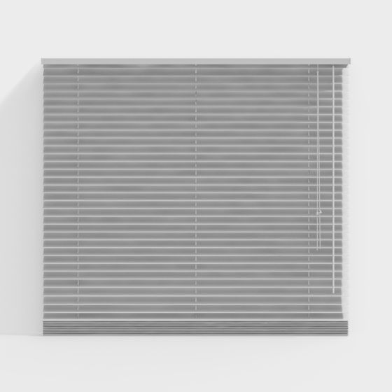 Simplistic Gray Shutter 3D model