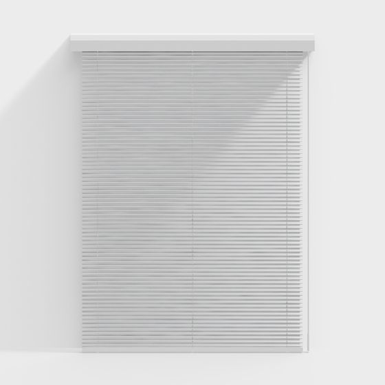 Modern Louvered Window 3D model