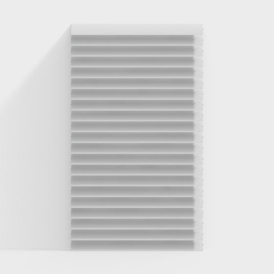 Modern Minimalist Blinds 3D model