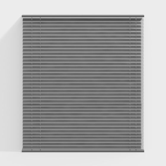 Minimalist Gray Blinds 3D model