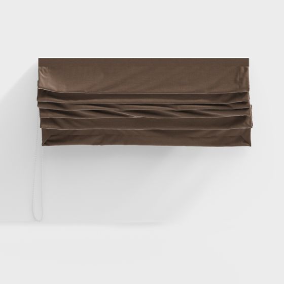 Wrinkled Curtain 3D model