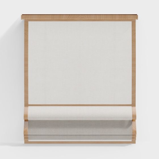 Stunning Roman Curtain 3D model for Modern Aesthetics