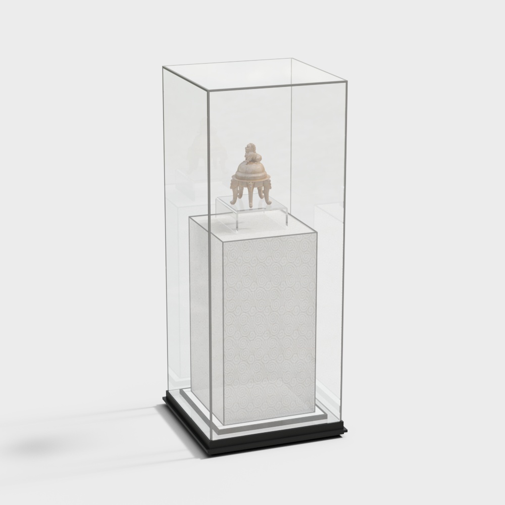 Exhibition hall window showcase