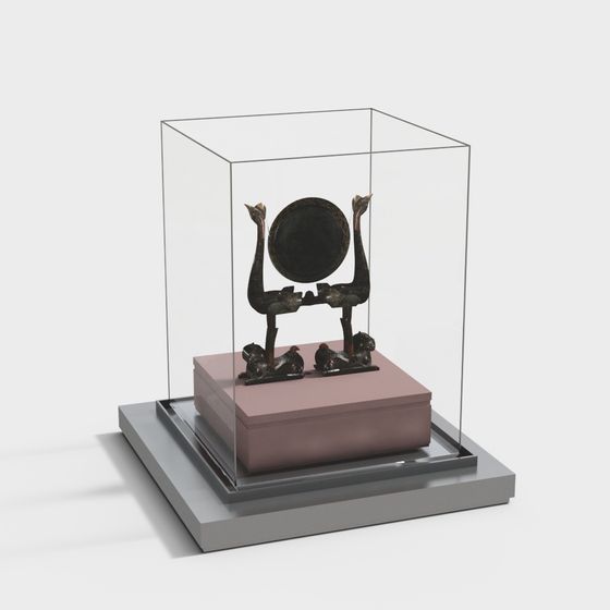 Ancient Bronze Artifact 3D model
