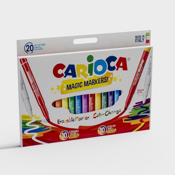 Carioca Magic Markers 3D model