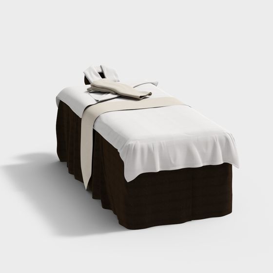 Stylish Spa Treatment Bed 3D model