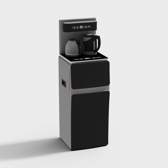 Smart Drinking Fountain 3D model for Modern Spaces
