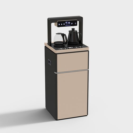 Modern Coffee Station 3D model